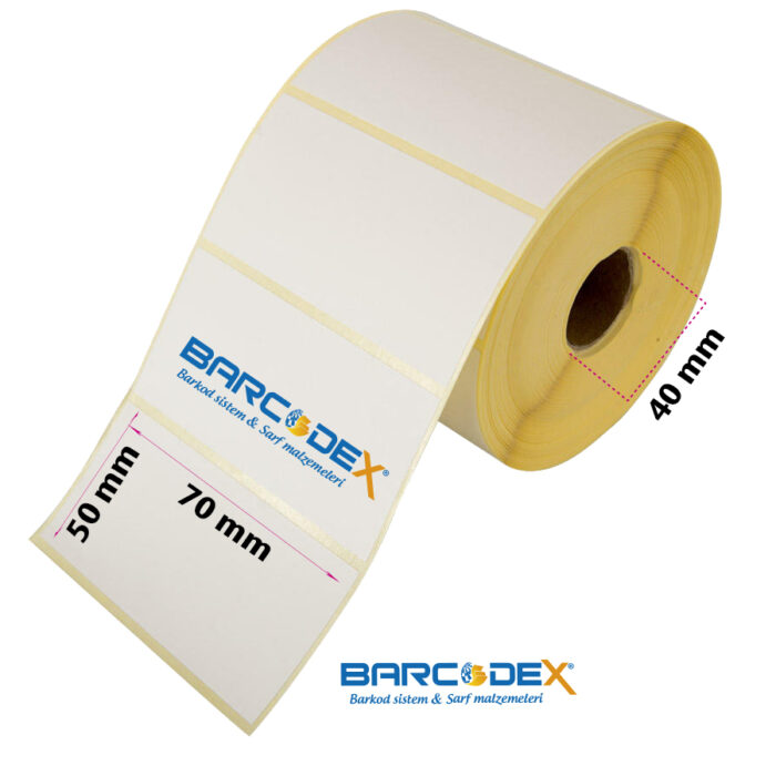 70 mm x 50 mm Eco Termal Etiket (1.000)