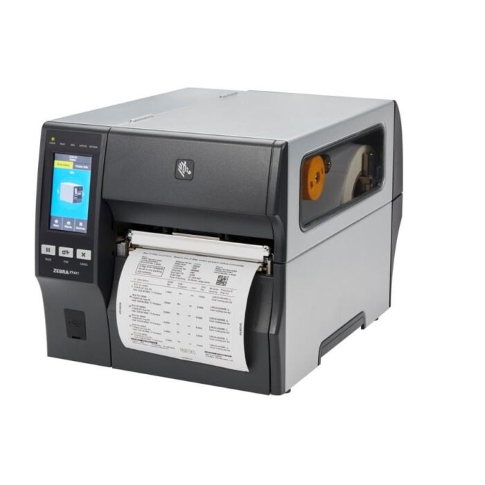 Zebra ZT421(203DPI) Endüstriyel Barkod / Etiket Yazıcı (Geniş Kafa)